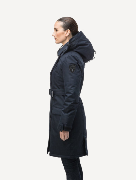 Пуховое пальто Tula (Женский; M; Navy)